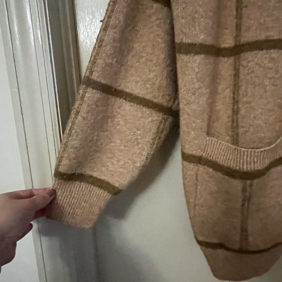 a new day Tan and Brown Women's Cardigan - Picture 3 of 3